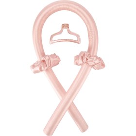 Resim 1 set Saç Bukle Maşaları Gecelik Saç Bukle Maşaları Seti - Kıvırcık Doku için Isısız Bukle Maşaları, Normal Saç Tipi için Uygun, Kokusuz Şekillendirme Araçları Seti 