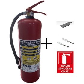Resim 6 Kg Köpüklü Yangın Söndürme Cihazı 2024 Üretim 2028 Son Kullanım Ruhsata Uygun 