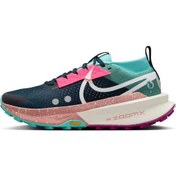 Resim Nike W Zoomx Zegama Trail 2 Kadın Koşu Ayakkabı Fd5191-400 Mavi Mavi 