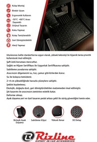 Resim Rizline Kia Sportage 2012 Model 3D Havuzlu Paspas ve Bagaj Havuzu Set 