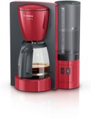 Resim Bosch 1-2 L Filtre Kahve Makinesi Cam Plastik Filtre Kahve Makinele 
