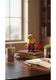 Resim Superman Minion Figür 14 Cm 