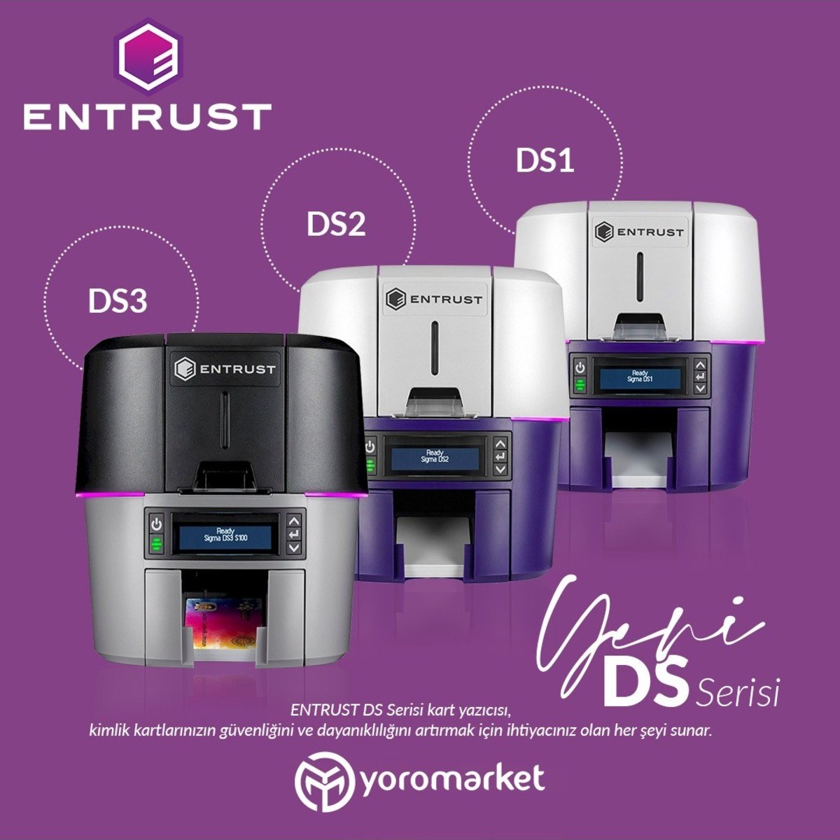 Entrust Datacard Entrust Ds2 Çift Yüz Termal Kart Yazıcı Fiyatı ve ...