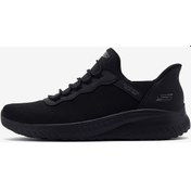 Resim Skechers Slip-ins: Bobs Squad Chaos Kadın Siyah Spor Ayakkabı 117500 Bbk 