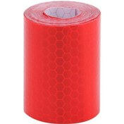 Resim Kırmızı 1 Adet Kullanımı Kolay Araba Gövde Yansıtıcı Bant Çıkartmalar Güvenlik Yansıtıcı Bant 