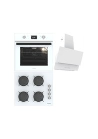 Resim Termikel BO O6555C W - BH P6144C W - Argemon WW60 Ankastre Set Beyaz 
