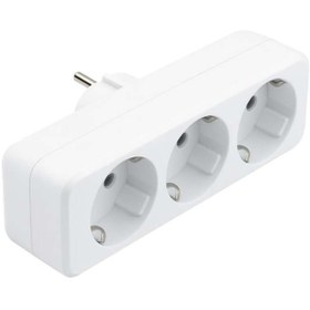 Resim AyrStore De-Pa Dpa-10011 Üçlü Golyat Düz Fiş Priz 250V 16A 3500W 