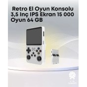 Resim R36S 64 GB Retro El Konsolu – Gelişmiş Donanım ve Özelleştirilebilir Yazılım Yapısı 