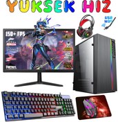 Resim BigGameX Blood Sk28 Amd Ryzen 5 3600 32gb Ram 512gb Ssd Rx550 4gb 19''monitör Oyuncu Masaüstü Bilgisayar 