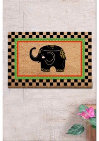 Resim Co Co Trong 40x60 cm Doğal Ko ko Kıl paspas,Hindistan Naturel Kapı Önü Paspası 