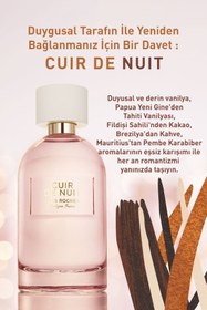 Resim Yves Rocher Bir Koku Olmaktan Öte! Cildinizde Kalıcı Etki Yaratan Cuir De Nuit Edp - 100 ml Parfümü 
