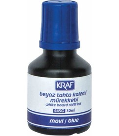 Resim Liderburo Kraf Beyaz Tahta Kalem Mürekkebi 30Ml Mavi 445G 