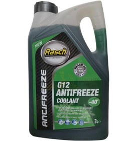 Resim Rasch G12 Organik Radyatör Antifriz Yeşil -40 - 3 Lt. Yeşil 
