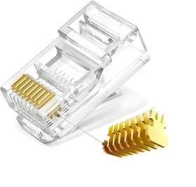 Resim MN6 MN116F Cat6 Jack/1000 Adet-EZ YENİ NESİL rj45 konnektör-8P/8C AÇIK UÇLU SOKET/rj45 jack (1000) 