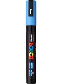 Resim Su Bazlı Gök Mavisi Poster Markörü - Ball Pc-5m 0 Colorless Blender 