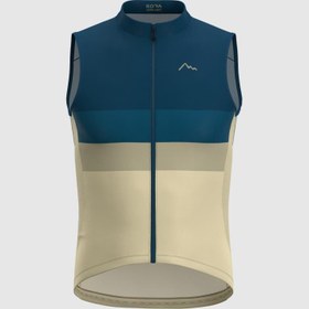 Resim Sora Lacivert-Krem Ultra Light Bisiklet Yeleği - STD / S 