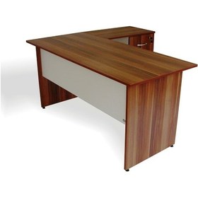 Resim Burovena Vena Nil L Ofis Çalışma Masası 