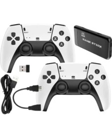 Resim HERŞEYBURDAMODA Atari ve Konsol Oyunları Destekli 4K Game Stick 