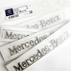 Resim Mercedes-Benz Uyumlu Krom Bagaj Logosu (AL-66) 