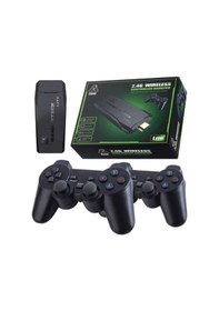 Resim Çift Kollu 2.4g Kablosuz Retro 4k Game Stick 3500 Oyun i Hd Görüntü Kalitesi 