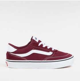 Resim Vans Brooklyn Ls Kadın Bordo Sneaker Bordo 