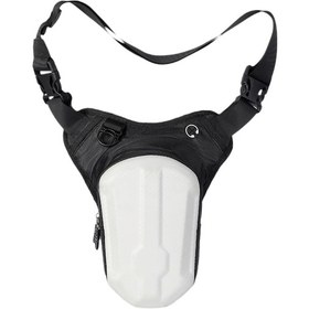 Resim Suntek Motosiklet Bacak Çantası Taşınabilir Açık Hava Beyaz 