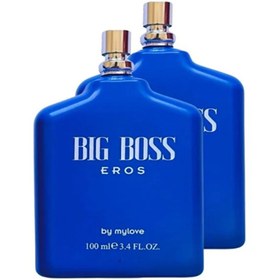 Resim BIG BOSS Kalıcı Erkek Parfüm Eros 2'li Set 100 ML 
