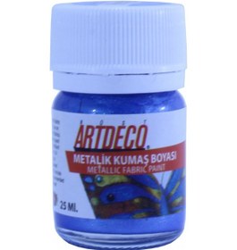 Resim Artdeco Metalik Kumaş Boyası 235 Lapis 