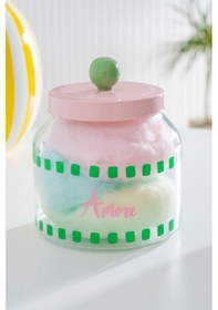 Resim Acar Vicenza Renkli Cam Kavanoz - 2,2 L Renkli 