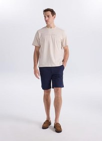 Resim Jack Jones Jcorecharge Mold Tee Ss Crew Neck Ln Erkek Bej Tshirt 12273070-06 
