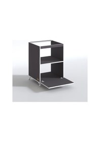 Resim Kenzlife ocak dolabı demi gri 85*60*57 mutfak modül mini fırın ankastre ocak için 