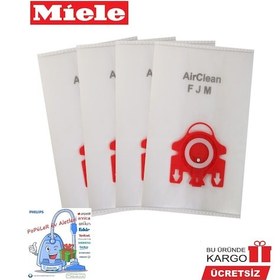 Resim Miele Uyumlu Platinium Toz Torbası 4 Adet 