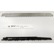 Resim İstoç Türk 3 adet Çelik Tilki Kuyruğu Testere Ağzı Seti 270mm-240mm-150mm Metal, Ahşap, Kemik Kesici Bıçaklar 