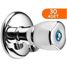 Resim 30 Adet Eca Pınar Rozetli Ara-Taharet Musluğu 104 Toptan Bliste Krom 