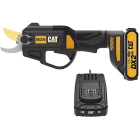 Resim Cat Dg236 18volt 2.0a Li-ion Tek Akülü Profesyonel Kömürsüz Dal Budama Makası 