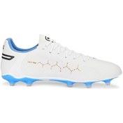 Resim Puma King Pro Fg Beyaz Erkek Krampon 10709901 P-17 001 