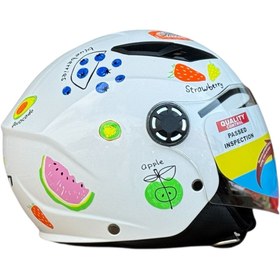 Resim Motohat Motosiklet CRN ÇOCUK KASK ECE22.06 BELGELİ (ÇANTA VE STICKER HEDİYELİ) 