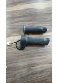 Resim Ebike Sağ Gaz Kolu Takım Siyah 
