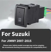 Resim Chuangyinshop Suzuki Jimny Sol Far Anahtarı Ts 17 Uyumlu Sis Lamba Switch Modifikasyon - 