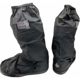 Resim Motoanl Motosiklet Ayakkabı Bot Kılıfı Yağmurluğu Su Geçirmez Lastikli Motor Bacak Yağmurluk Çamur Koruma 