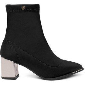 Resim Pierre Cardin 54003 Streç Topuklu Kadın Bot 867800000668 01 Siyah 