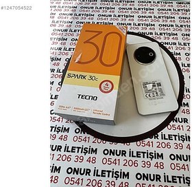 Resim Tecno Spark 30C İkinci El TR | 256 GB 8 GB | Beyaz 