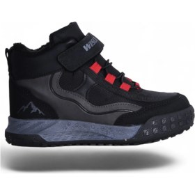 Resim Visco 064 Siyah-füme Erkek Çocuk Kışlık Bot Ayakkabı Siyah 