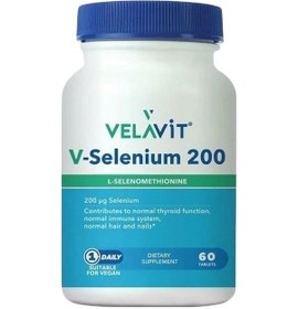 Resim Velavit V-selenium 200 Mcg 60 Tablet 