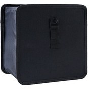 Resim Rogfer Araba Koltuğu Arkası Çöp Tenekesi Otomotiv Çok Fonksiyonlu Depolama Organizatörü, Stil: Tüm Siyah 