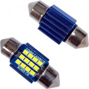 Resim Carub 12V-24V Sofit Ampul 31Mm 12 Led Canbus Metal Beyaz Br0402244 