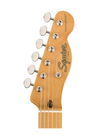 Resim Squier 0374030501 Classic Vibe '50s Telecaster Elektro Gitar White Blonde Akçaağaç Klavye Beyaz Yarı Saydam Cila Ve Pirinç Saddle 