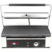 Resim 20 Dilim Elektrikli Tost Makinesi 2150 Watt- Döküm 49x30 - Ebat 29x42x50 Cm 