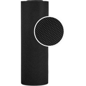 Resim TBM Plastik Kaydırmaz Siyah Yıldız Paspas EN:120cm 120 x 1200 cm 