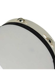 Resim Tef Atölyesi Deri Tef 27 Cm Plastik 5 Zilli Tef Kına Tefi 1 Adet 